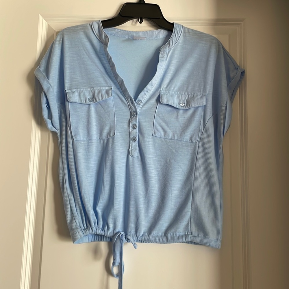 Juniors cropped tee (659)